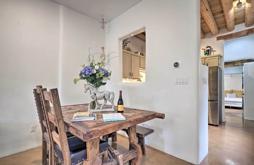 Downtown Santa Fe Condo | Historic Railyard Bungalow - Walkable Location!