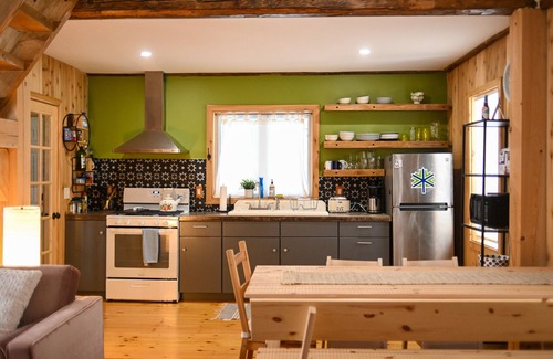Westfield Cottage | Historic Schoolhouse Minutes From Jay Peak