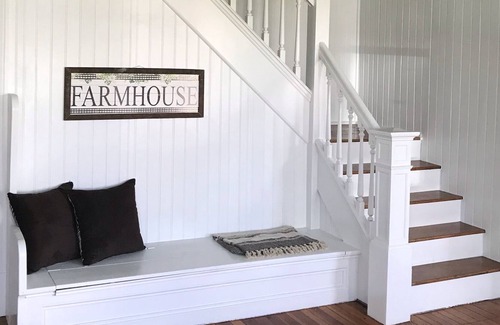Moorefield House | Historic, Spacious, 4 BR, POOL, dog friendly home in town with a gas fire pit .