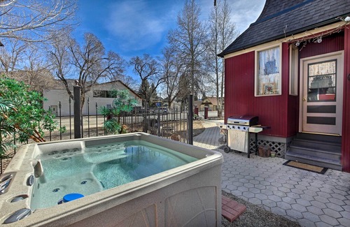 Buena Vista House | Historic 'Teardrop House' in Buena Vista w/Hot Tub