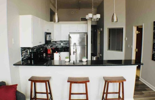 Downtown Cleveland Apartment | Historic Warehouse District Downtown 2 BR Luxury