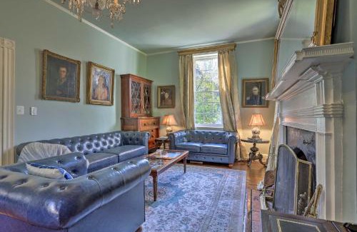 Warrenton House | Historic Warrenton Home with Patio and Hot Tub!