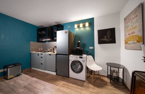 Bad Ems Apartment | Historical apartment with fireplace and sauna