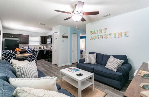 St. Augustine House | Historical Haven, mins from downtown & beautiful beaches | Ideal for long stays