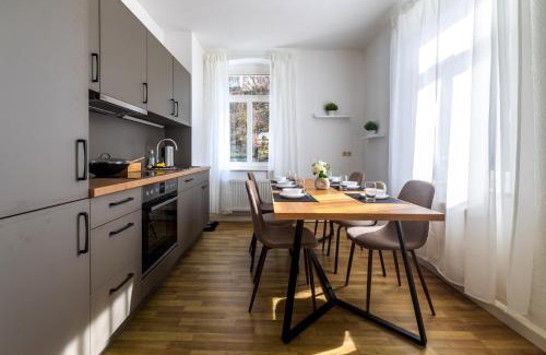Hohnstein Apartment | HohnsteinOase-Fasssauna und Kühlbecken-3 SZ-Parkplatz - Waschmaschine