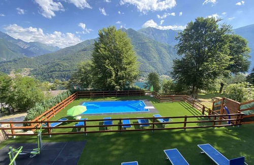 Pieve di Ledro Apartment | Holiday apartment with pool and on the first floor