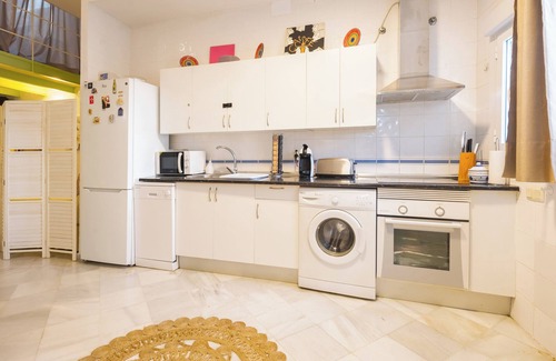 Encarnacion-Regina Apartment | Holiday Apartment "Ático Penthouse Seville Terrace Dup" with Private Terrace, Balcony & Wi-Fi
