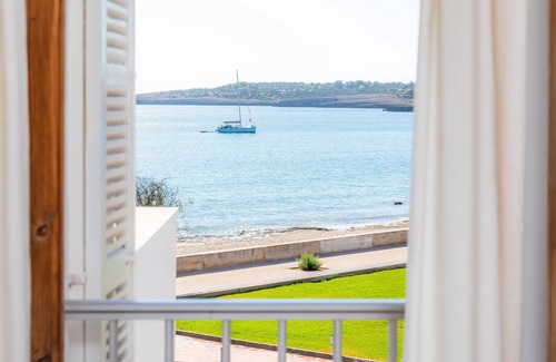 Sant Llorenc des Cardassar Apartment | Holiday Apartment Cala Nau Blau Turquesa with Sea View, Private Covered Terrace & Balcony