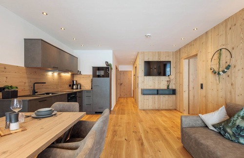 Grossarl Apartment | Holiday Apartment 'Mountain Suite No°103' with Mountain View, Balcony and Wi-Fi