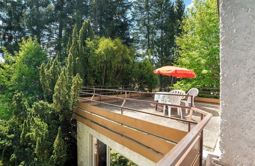 Bad Wildbad Apartment | Holiday Apartment 'No. 9' with Mountain View and Balcony; additional dogs upon request