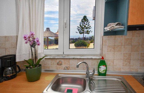 Mirtos Apartment | Holiday Apartment "One-Bedroom Kallithea" with Sea View, 2 Shared Terraces & Wi-Fi
