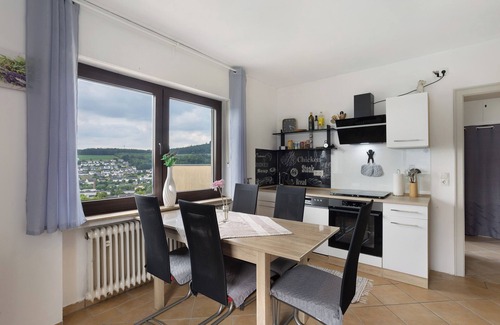Meschede Apartment | Holiday Apartment 'Zum Hasen' with Mountain View, Private Terrace and Wi-Fi
