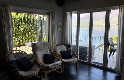 Piazzogna House | Holiday cottage Casa Media - Panorama by Lake Maggiore, Perfect Lakeside Retreat