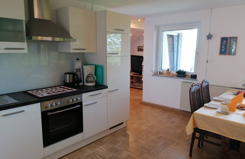 Grainet Apartment | Holiday flat ‘Grabmeier - Number 2’ with mountain view, balcony and Wi-Fi
