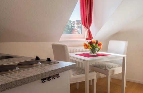 Kreuzlingen Apartment | Holiday Flat "Zimmer mit Kochnische Kletterrose" Close to the Old Town Centre