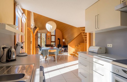 Luttenbach-pres-Munster House | Holiday Home 'Kiwi' with Mountain View, Private Terrace and Wi-Fi
