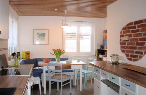Lahr House | Holiday Home 'Alte Schmiede Ferienhaus Dorfbach' with Shared Terrace, Shared Garden and Wi-Fi