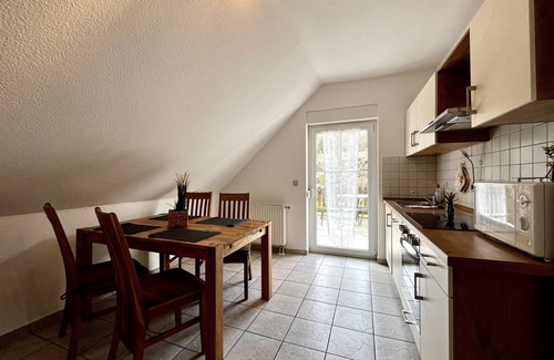 Schierke House | Holiday Home 'Ferienwohnung Hirschwechsel' with Balcony and Wi-Fi