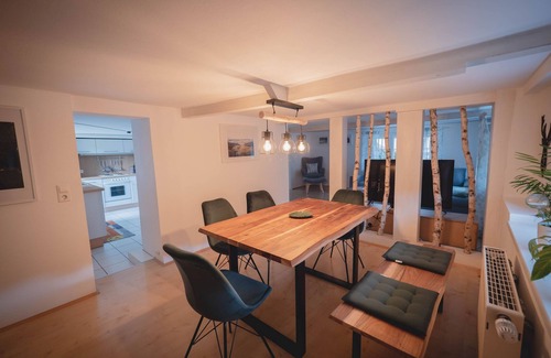 Elzach House | Holiday Home 'Ferienhaus Siebenfelsen' with Mountain View, Private Terrace and Wi-Fi