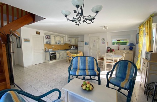 Hauteville-sur-Mer House | Holiday Home in Normandy near Sandy Beach