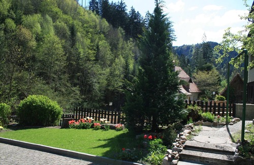 Am Bach House | Holiday Home 'Haus Am Waldrand' with Mountain View, Private Terrace and Wi-Fi