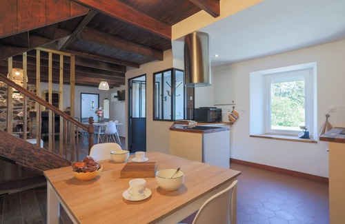 Tressignaux House | Holiday Home "Kerkohann" with Private Garden & Wi-Fi