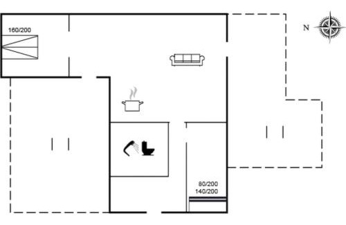 Udsholt Sand House | Holiday Home Mark - 1-2km from the sea by Interhome