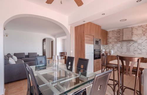 Nerja House | Holiday Home “Nerja Capistrano Villa” with Sea View, Wi-Fi, Garden, Terrace & Shared Pool