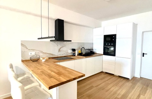 Sector P - Palmito House | Holiday Home 'Primera Linea En Matalascañas' with Sea View, Wi-Fi and Air Conditioning