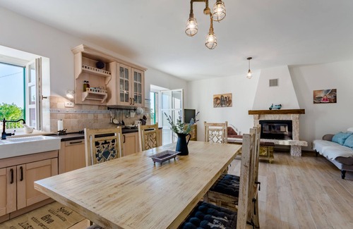 Crivac House | Holiday Home Rustic - Two Bedroom Holiday Home with Private Pool