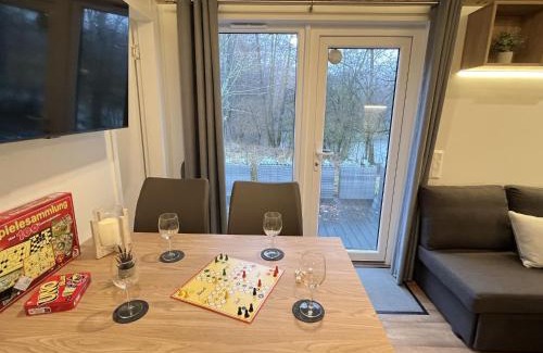 Wemding House | Holiday Home Tiny Haus Seeblick by Interhome