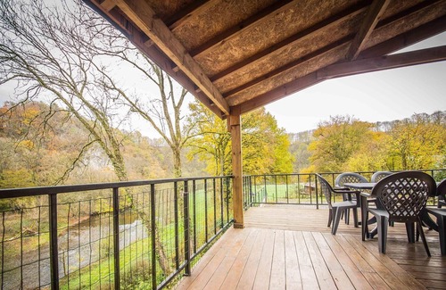 Bohon House | Holiday home Vue sur Ourthe in Durbuy with river view