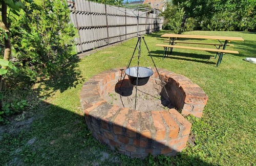 Siofok House | Holiday home with garden and barbecue facilities