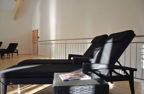 Obertraun House | Holiday home with indoor pool, spa, children's playground and a private sauna in the holiday village