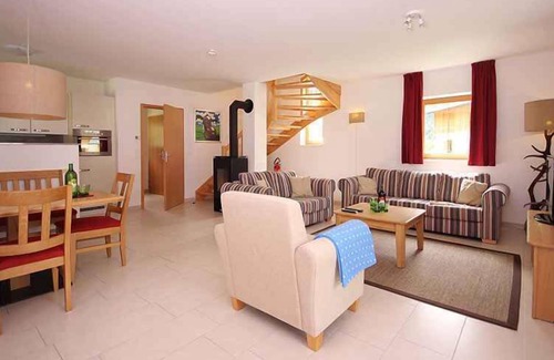 Obertraun House | Holiday home with indoor pool, spa, children's playground and a private sauna in the holiday village