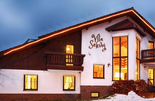 Harrachov House | Holiday home with sauna and shower