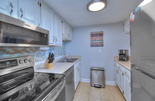 Myrtle Beach Condo | Holiday Towers 204-2BR/2BA Close walk to the Beach!