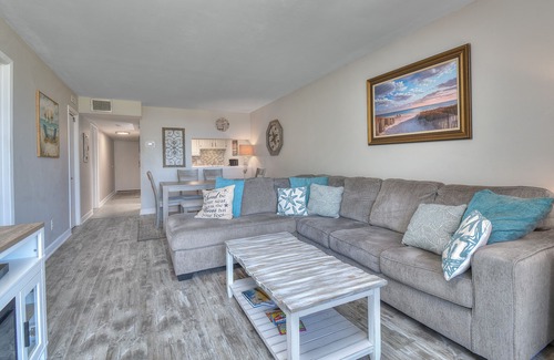 Myrtle Beach Condo | Holiday Towers 204-2BR/2BA Close walk to the Beach!