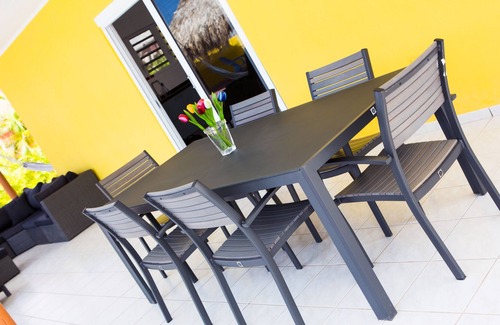 Sabana Westpunt Villa | Holiday Villa with privat pool 2 minutes from the beach .