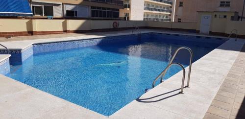 Torremolinos City Centre Apartment | Holidays2Torremolinos Studio in Loma del Colegial Torremolinos close to center with pool, rooftop terrace