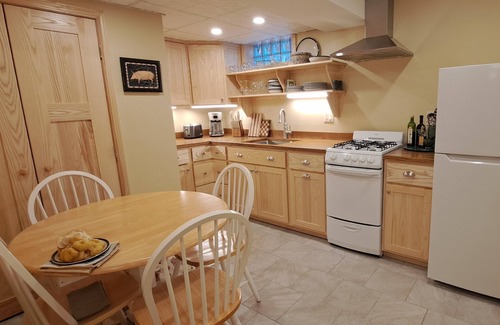 Vernon County House | Holistic Guest House, outdoor sauna, waterfall & pond in delightful Chaseburg WI