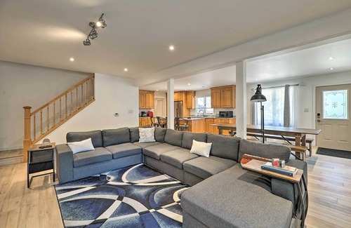 Holland House | Holland Home w/Fire Pit - Walk to Lake!
