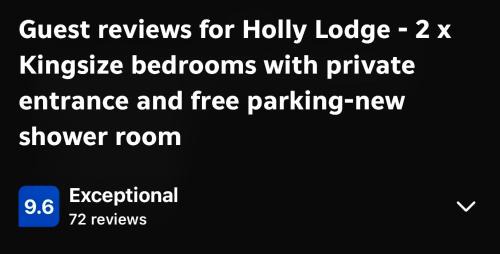 Oban Apartment | Holly Lodge - 2 x Kingsize bedrooms with private entrance and free parking-new shower room