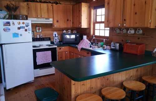 Washington Island Cabin | Home Owner Custom Built Log Cabin