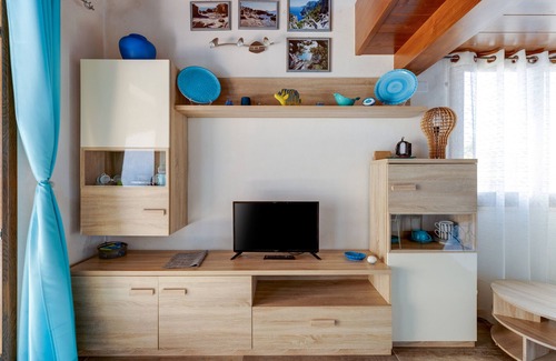 San Giovanni di Sinis Villa | Home Villino Turchese on the Beach with Ocean View, Terrace