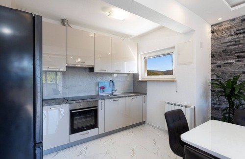 Bristivica House | Home with a pool near Trogir with parking, BBQ