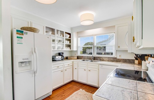 Folly Beach House | Home with Free WiFi, a Full Kitchen, Five Decks, & Amazing Marsh Views