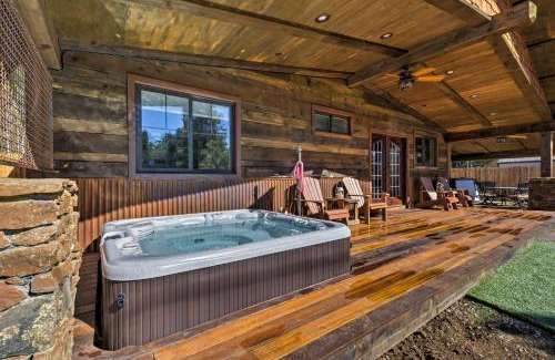 Mountainaire House | Home with Jacuzzi 10 Mi to NAU and Flagstaff!