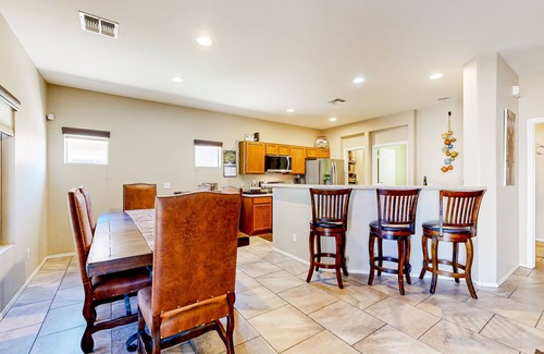 Copper Basin House | Home with private pool, spa, swim-up bar/grill, outdoor dining, firepit, & W/D