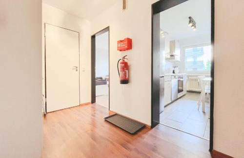 Rhein-Erft-Kreis District Apartment | Home4Now BM02 Monteursunterkunft in Bergheim I 2 Schlafzimmer für 5 Personen I Küche I SmartTV I WiFi I Parkplatz